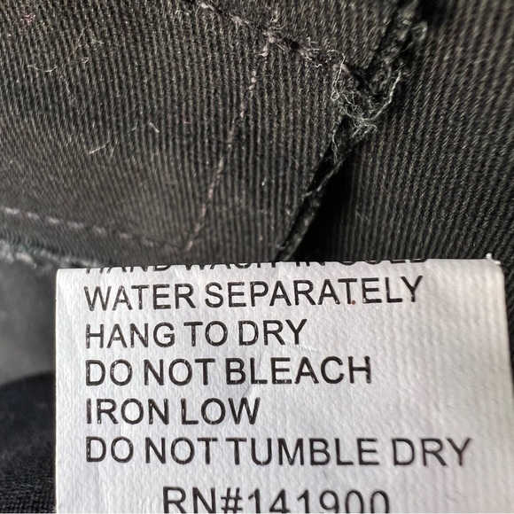 CANVAS UTILITY FULLY EMBROIDERED RAW HEM CARGO UTILITY JACKET SIZE MEDIUM - Picture 9 of 10